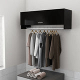 vidaXL Garde-robe gris béton 100x32,5x35 cm bois d'ingénierie