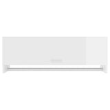 vidaXL Garde-robe gris béton 100x32,5x35 cm bois d'ingénierie