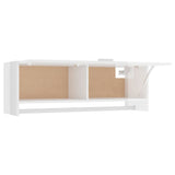 vidaXL Garde-robe gris béton 100x32,5x35 cm bois d'ingénierie
