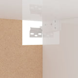 vidaXL Garde-robe gris béton 100x32,5x35 cm bois d'ingénierie