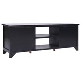 vidaXL Meuble TV Blanc 108x30x40 cm Bois de Paulownia solide