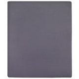 vidaXL Draps-housses Jersey 2 pcs Blanc 160x200 cm Coton