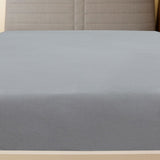 vidaXL Draps-housses Jersey 2 pcs Blanc 160x200 cm Coton