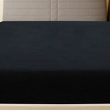 vidaXL Draps-housses Jersey 2 pcs Blanc 160x200 cm Coton