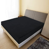 vidaXL Draps-housses Jersey 2 pcs Blanc 160x200 cm Coton (plusieurs options disponibles)
