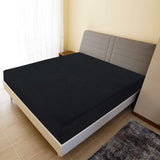 vidaXL Draps-housses Jersey 2 pcs Blanc 160x200 cm Coton