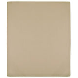 vidaXL Draps-housses Jersey 2 pcs Blanc 160x200 cm Coton
