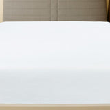 vidaXL Draps-housses Jersey 2 pcs Blanc 160x200 cm Coton
