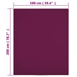 vidaXL Draps-housses Jersey 2 pcs Blanc 160x200 cm Coton