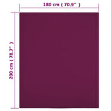 vidaXL Draps-housses Jersey 2 pcs Blanc 160x200 cm Coton