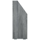 vidaXL Porte-revue pour enfants Gris et chêne sonoma Bois d’ingénierie