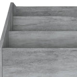 vidaXL Porte-revue pour enfants Gris et chêne sonoma Bois d’ingénierie