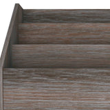 vidaXL Porte-revue pour enfants Gris et chêne sonoma Bois d’ingénierie
