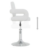 vidaXL Chaises à manger pivotantes lot de 2 noir similicuir