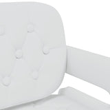 vidaXL Chaises à manger pivotantes lot de 2 noir similicuir