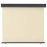vidaXL Auvent latéral de balcon 175x250 cm Gris