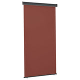 vidaXL Auvent latéral de balcon 175x250 cm Gris