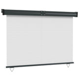 vidaXL Auvent latéral de balcon 175x250 cm Gris