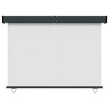 vidaXL Auvent latéral de balcon 175x250 cm Gris