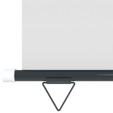 vidaXL Auvent latéral de balcon 175x250 cm Gris