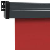 vidaXL Auvent latéral de balcon 175x250 cm Gris