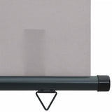 vidaXL Auvent latéral de balcon 175x250 cm Gris