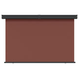 vidaXL Auvent latéral de balcon 175x250 cm Gris