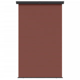 vidaXL Auvent latéral de balcon 175x250 cm Gris