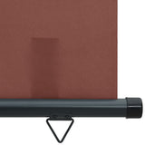 vidaXL Auvent latéral de balcon 175x250 cm Gris