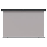 vidaXL Auvent latéral de balcon 175x250 cm Gris