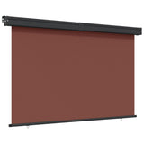 vidaXL Auvent latéral de balcon 175x250 cm Gris