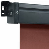 vidaXL Auvent latéral de balcon 175x250 cm Gris
