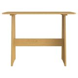 vidaXL Ensemble à manger REINE 3 pcs blanc bois de pin massif