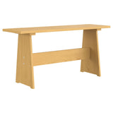 vidaXL Ensemble à manger REINE 3 pcs blanc bois de pin massif
