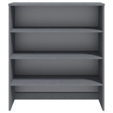vidaXL Dessus de buffet HAMAR Gris foncé 90x30x100 cm Bois de pin