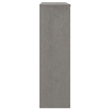 vidaXL Dessus de buffet HAMAR Gris foncé 90x30x100 cm Bois de pin