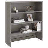 vidaXL Dessus de buffet HAMAR Gris foncé 90x30x100 cm Bois de pin