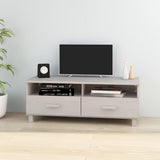 vidaXL Meuble TV HAMAR Blanc 106x40x40 cm Bois massif de pin (plusieurs options disponibles)