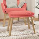 vidaXL Repose-pied Rose 45x29,5x35 cm Velours (plusieurs options disponibles)