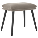 vidaXL Repose-pied Bleu 45x29,5x35 cm Velours
