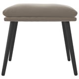 vidaXL Repose-pied Bleu 45x29,5x35 cm Velours