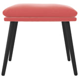 vidaXL Repose-pied Bleu 45x29,5x35 cm Velours
