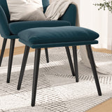 vidaXL Repose-pied Bleu 45x29,5x35 cm Velours (plusieurs options disponibles)