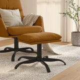 vidaXL Repose-pied Vert foncé 60x60x36 cm Velours