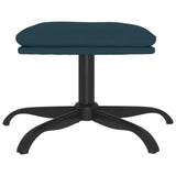 vidaXL Repose-pied Vert foncé 60x60x36 cm Velours