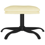 vidaXL Repose-pied Rouge 60x60x36 cm Similicuir