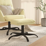 vidaXL Repose-pied Rouge 60x60x36 cm Similicuir