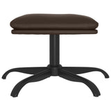 vidaXL Repose-pied Rouge 60x60x36 cm Similicuir