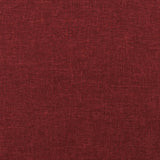 vidaXL Repose-pied Marron 60x60x36 cm Tissu et similicuir