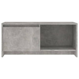 vidaXL Meuble TV Noir 90x35x40 cm Bois d'ingénierie